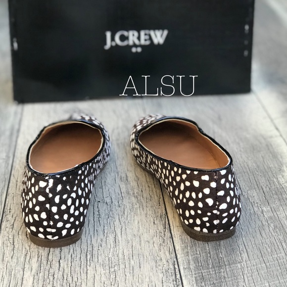 J.Crew Leopard Calf Hair Cora Loafers W AUTHENTIC - Picture 4 of 7